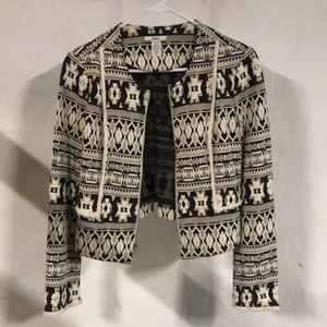 Bar III Southwest motif jacket